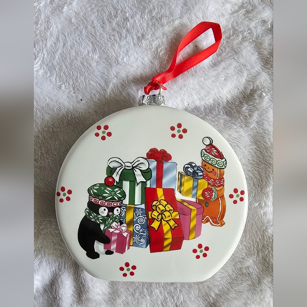 Temp-tations 5" Ceramic Ornament Recipe On The Back
